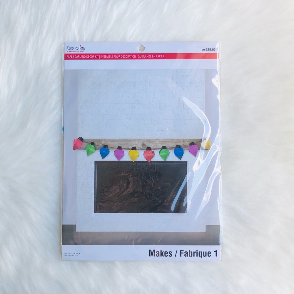 Recollections Paper Garland Decor Kit